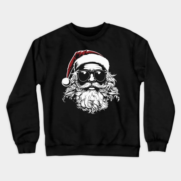 Santa Claus Crewneck Sweatshirt by MZeeDesigns